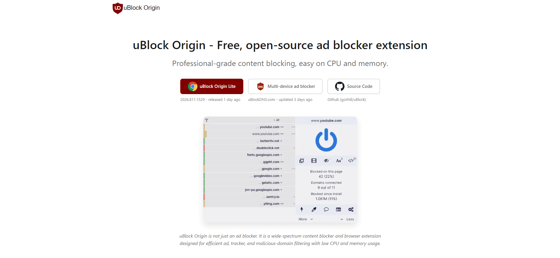 uBlock Origin